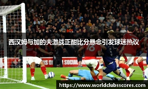 西汉姆与加的夫激战正酣比分悬念引发球迷热议